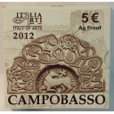 2012 - 5 euro Città di Campobasso Fondo Specchio Italia